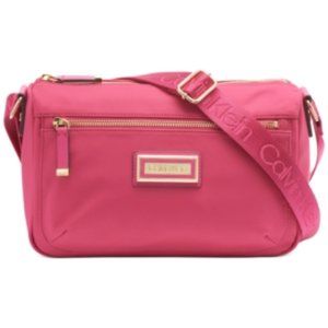 Calvin Klein Belfast Nylon Crossbody (Punch) Cros